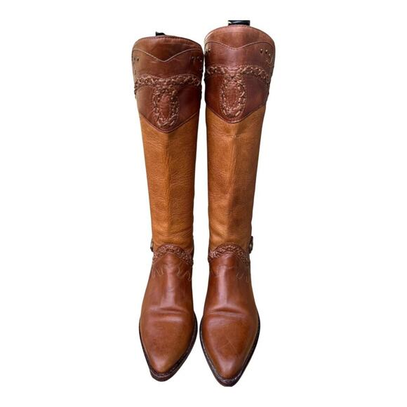 Vintage Circle S Leather Riding Boot Women size 6 - Picture 4 of 7